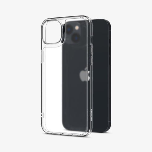 ACS04830 - iPhone 14 Pro Max Case Quartz Hybrid in crystal clear showing the back